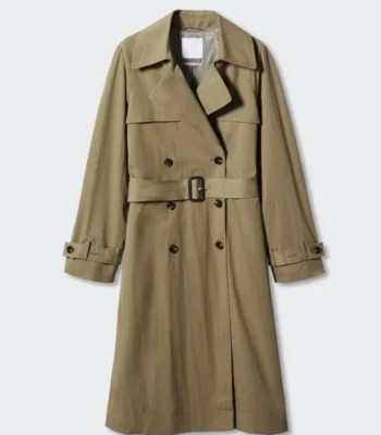 Asher Keddie Strife S02 Beige Trench Coat