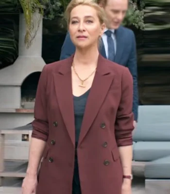 Asher Keddie Strife S02 Maroon Blazer
