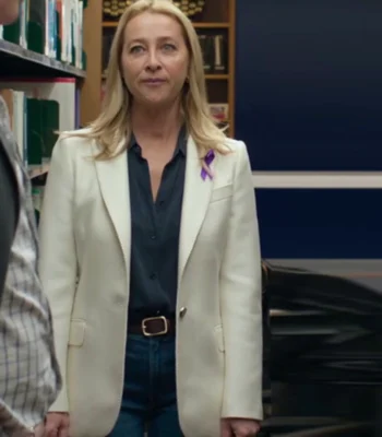 Asher Keddie Strife S02 White Blazer