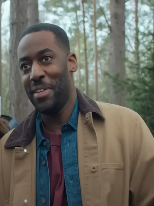 Ashley Thomas Hostage Brown Cotton Jacket