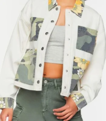 Asjha Cooper Side Quest Floral Camo Jacket