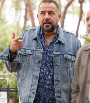 Ata Demirer Bet Your Life S01 Blue Denim Jacket