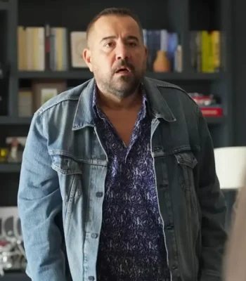 Ata Demirer Bet Your Life S01 Blue Denim Jacket