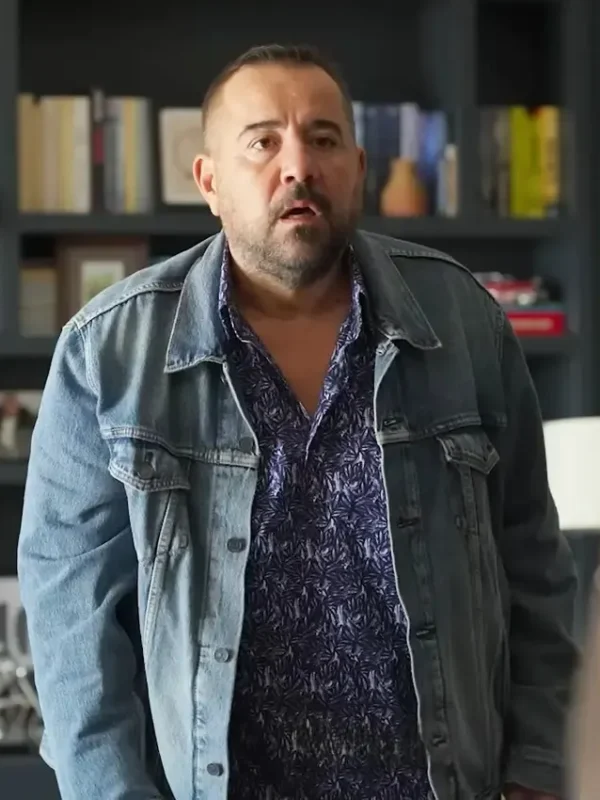 Ata Demirer Bet Your Life S01 Blue Denim Jacket