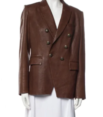 Ayanna Bell Law and Order Organized Crime S05 Brown Blazer