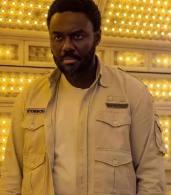 Babou Ceesay Alien Earth White Jacket