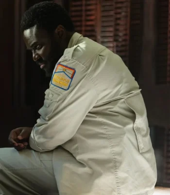 Babou Ceesay Alien Earth White Jacket