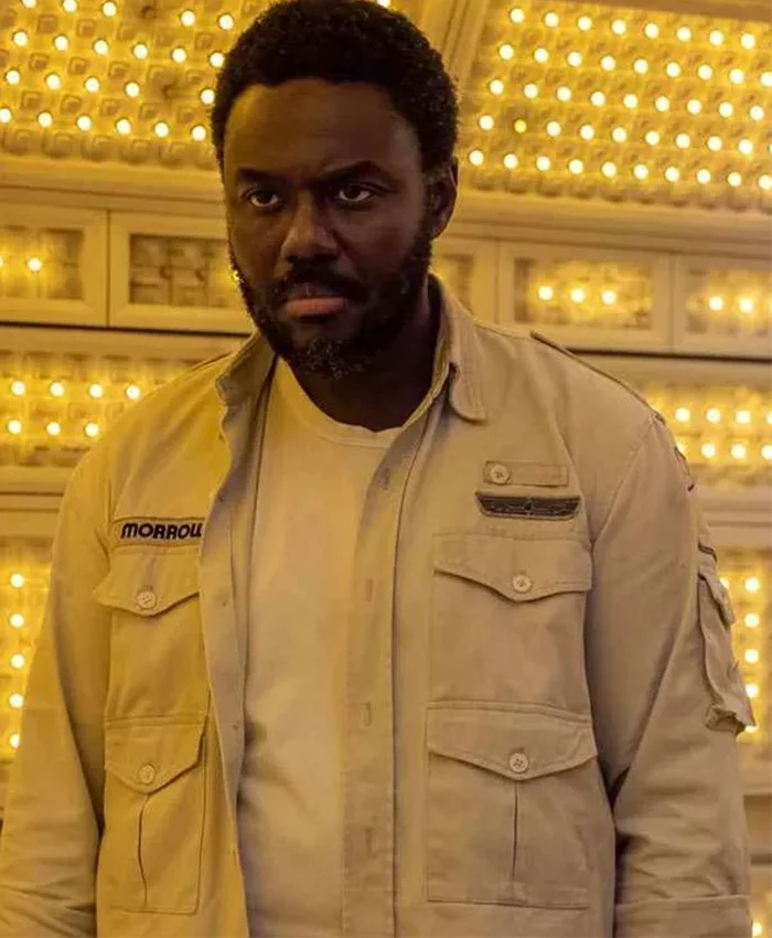 Babou Ceesay Alien Earth White Jacket Babou Ceesay Alien Earth White Jacket