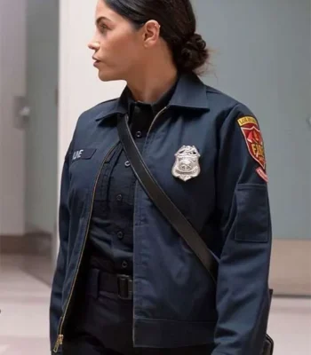 Bailey Nune The Rookie S07 Blue Uniform Jacket