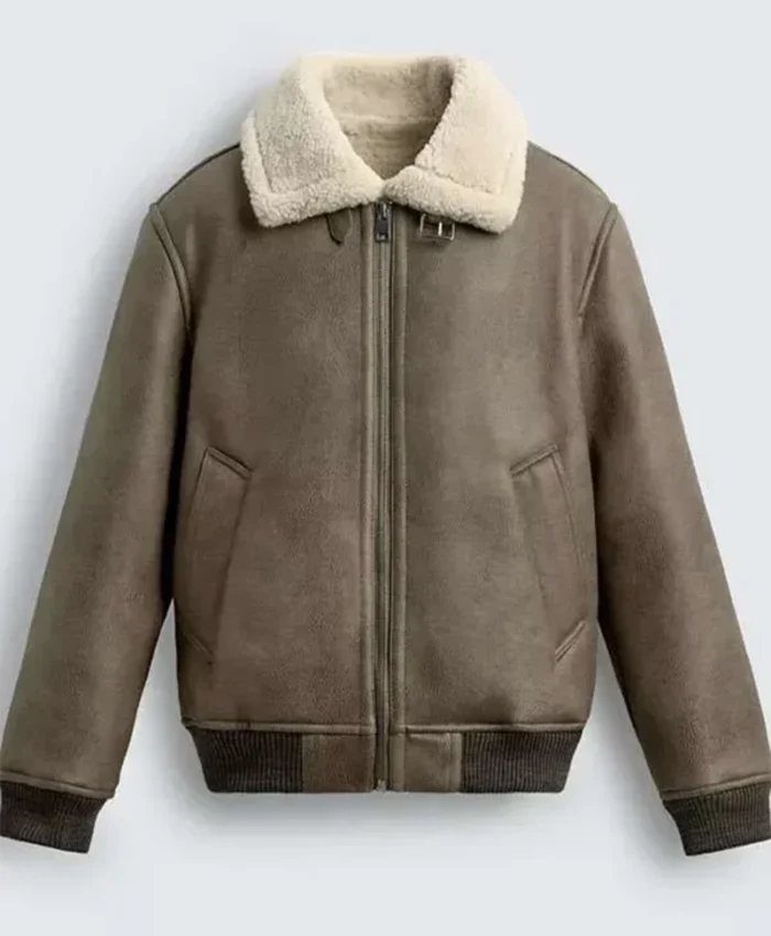 Beauty in Black Xavier Smalls Aviator Leather Jacket Beauty in Black Xavier Smalls Aviator Leather Jacket