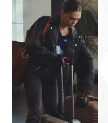 Bella I Jack Wright S01 Leather Biker Jacket