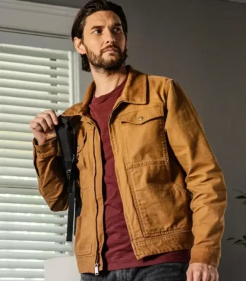 Ben Barnes The Institute S01 Brown Jacket