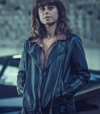 Betrayal Zahra Ahmadi Black Leather Jacket