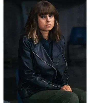 Betrayal Zahra Ahmadi Black Leather Jacket