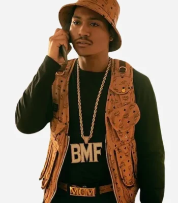 Big Meech Black Mafia Family S03 Brown Vest