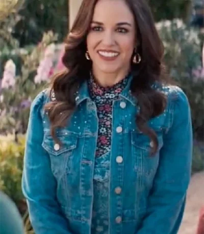 Birdie Grosse Pointe Garden Society Embellished Denim Jacket