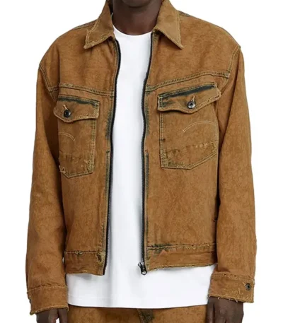 Blue Bennings 9-1-1 Nashville Brown Jacket