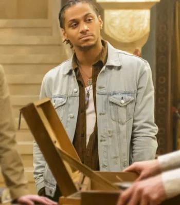 Bluey Robinson The Librarians: The Next Chapter S01 Denim Jacket