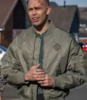 Brassic 2025 Aaron Heffernan Bomber Jacket