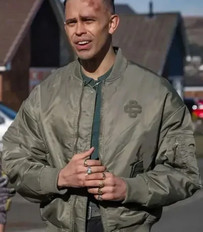 Brassic 2025 Aaron Heffernan Bomber Jacket