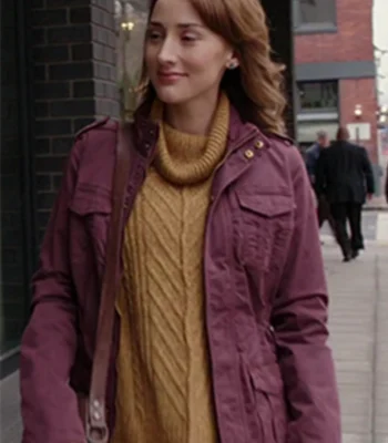 Bree Turner Grimm S05 Burgundy Jacket