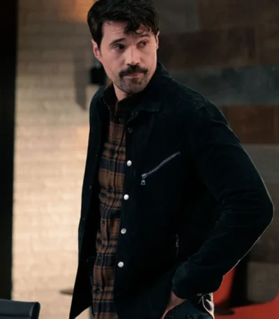Brett Dalton Found S01 Suede Leather Jacket