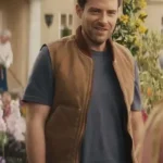 Brett Navson Grosse Pointe Garden Society Brown Vest