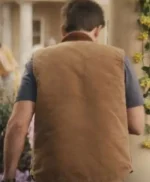Brett Navson Grosse Pointe Garden Society Brown Vest