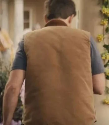 Brett Navson Grosse Pointe Garden Society Brown Vest