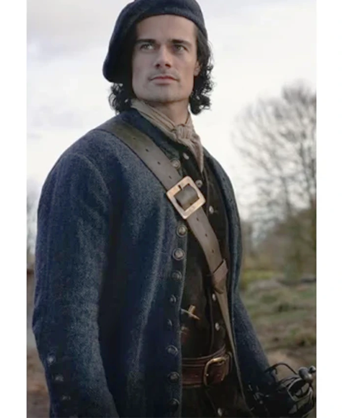 Brian Fraser Outlander Blood of My Blood S01 Blue Jacket Brian Fraser Outlander Blood of My Blood S01 Blue Jacket