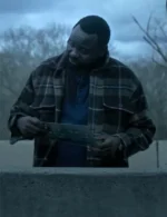 Brian Tyree Henry Dope Thief Wool Checkered Jacket