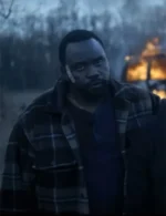 Brian Tyree Henry Dope Thief Wool Checkered Jacket
