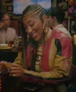 Brittany Forever Pink Leather Jacket