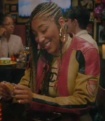 Brittany Forever Pink Leather Jacket
