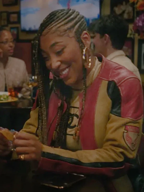 Brittany Forever Pink Leather Jacket