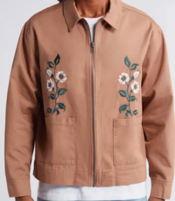 Bel-Air S03 Jordan L. Jones Brown Floral Jacket
