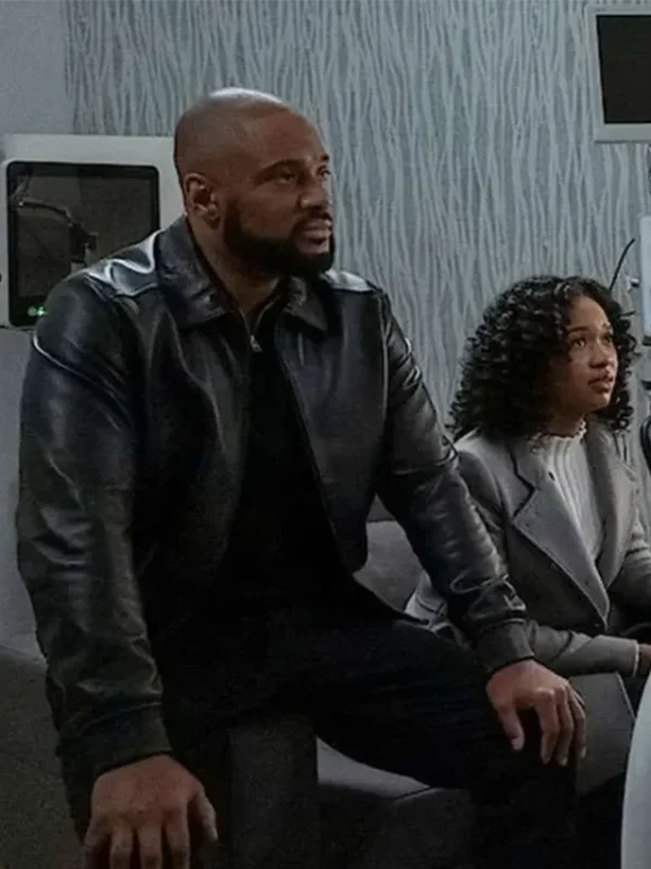 Beauty in Black S02 Jules Leather Bomber Jacket