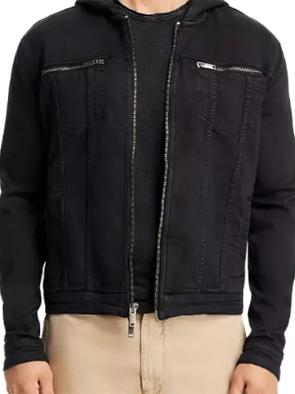Rafe Hernandez Days Of Our Lives Black Hooded Jacket