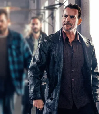 CM Punk Revival S01 Black Leather Coat
