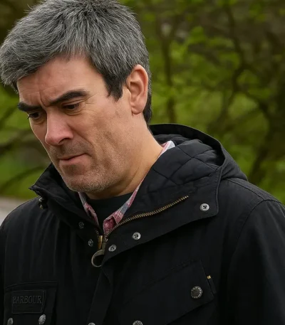 Cain Dingle Emmerdale Black Jacket