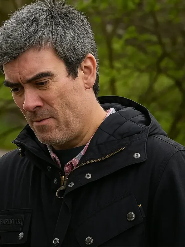 Cain Dingle Emmerdale Black Jacket
