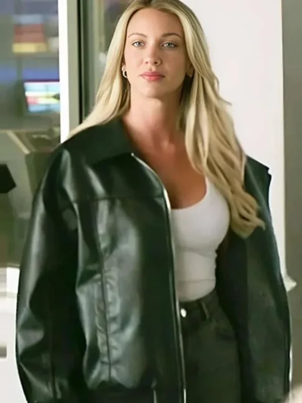 Calah Jackson The McBee Dynasty S02 Black Leather Jacket