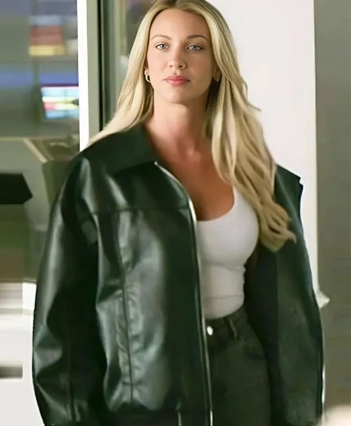 Calah Jackson The McBee Dynasty S02 Black Leather Jacket Calah Jackson The McBee Dynasty S02 Black Leather Jacket