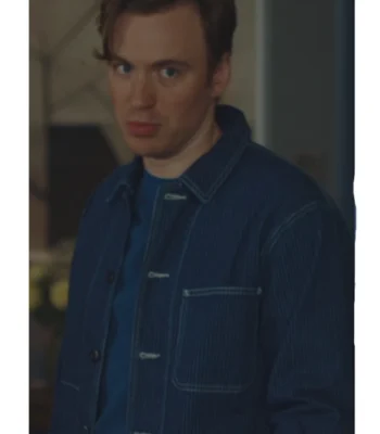 Callum Adams I Jack Wright S01 Blue Striped Jacket