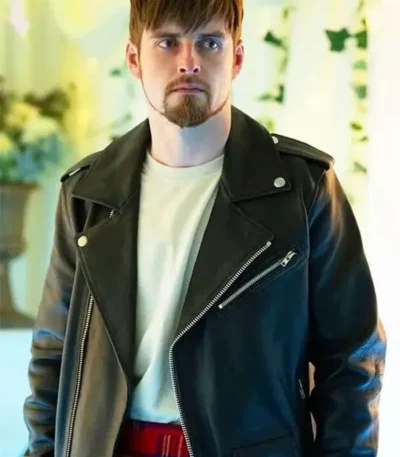Calum Mac’Illeathain An t-Eilean Black Leather Jacket