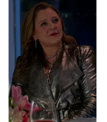 Camryn Manheim Murder in a Small Town S02 Metallic Jacket