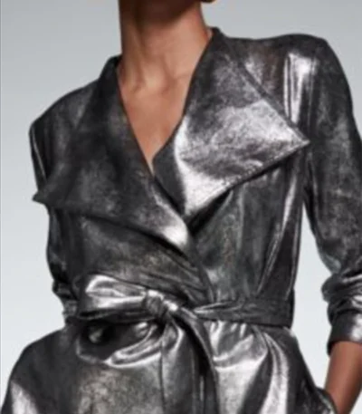 Camryn Manheim Murder in a Small Town S02 Metallic Jacket