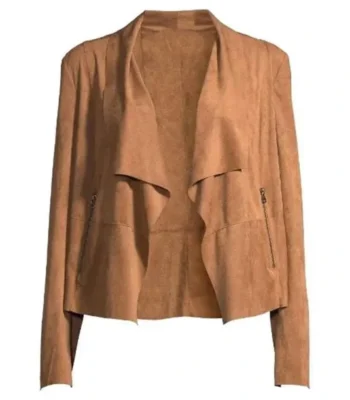 Camryn Manheim Murder in a Small Town S02 Suede Jacket