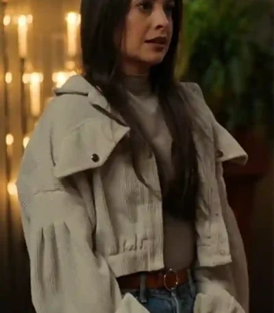 Cara Kies Million Dollar Secret Corduroy Cropped Jacket