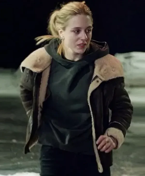 Carla Sehn The Åre Murders Shearling Leather Jacket Carla Sehn The Åre Murders Shearling Leather Jacket